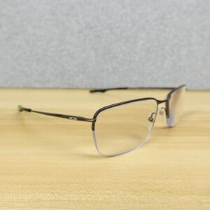 Oakley Wingback SQ OX5148-0256 Men's Pewter Square Eyeglasses Frame 56-18 136